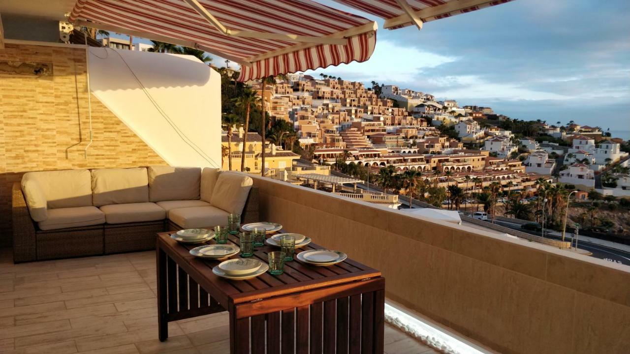 New Deluxe Stunned Seaview 2 Bed Apt Costa Adeje  Exteriér fotografie